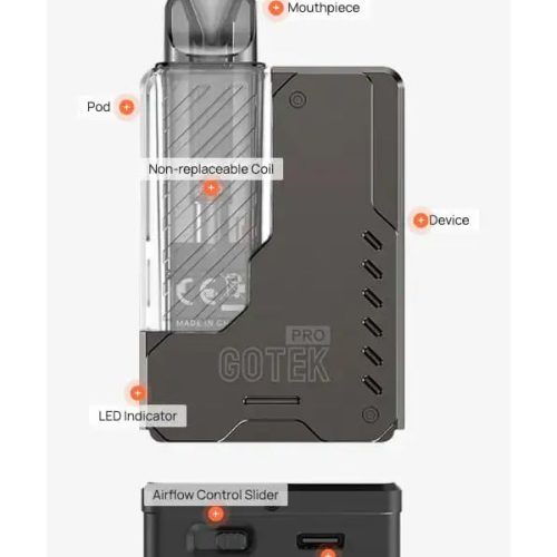 Aspire Gotek Pro Vape Kit Components NYKecigs