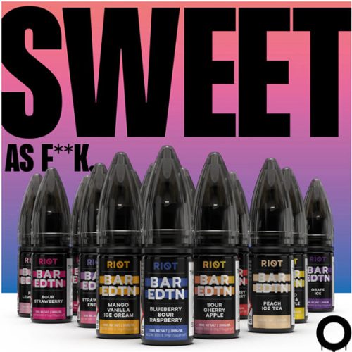 BAR EDTN Riot Squad Salts Eliquids NYKecigs The Gourmet Vapor Shop 723a6c7d b695 49fd 908e 1092115db8dd