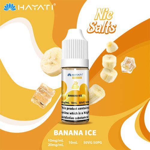 Banana Ice 1 Hayati Crystal Pro Max Nic Salt NYKecigs