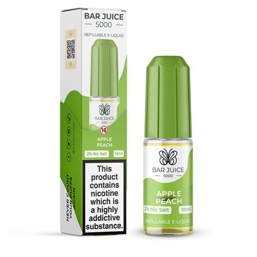 Bar Juice 5000 Salt apple peach NYKecigs The Gourmet Vapor Shop