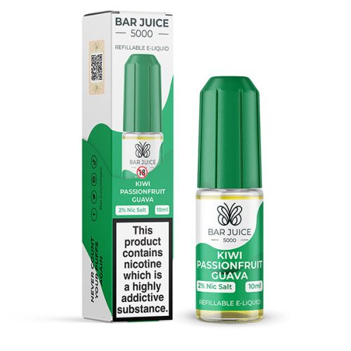 Bar Juice 5000 Salt kiwi passion fruit guava NYKecigs The Gourmet Vapor Shop