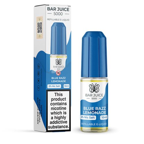 Bar Juice 5000 Salts blu razz lemonade Eliquids NYKecigs The Gourmet Vapor Shop