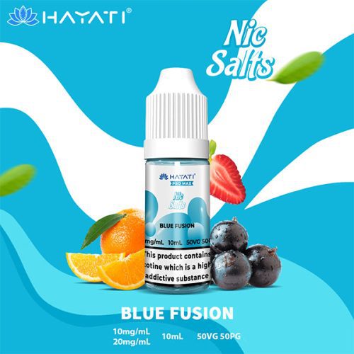 Blue Fusion 1 Hayati Crystal Pro Max Nic Salt NYKecigs