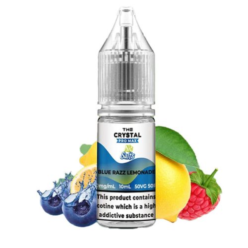 Blue Razz Lemonade The Crystal Pro Max Nic Salts Eliquid 10ml NYKEcigs.com The Gourmet Vapor Shop