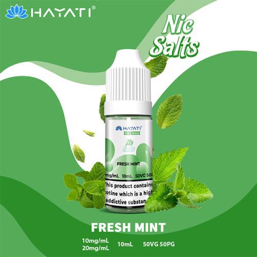 Fresh Mint 1 Hayati Crystal Pro Max Nic Salt NYKecigs