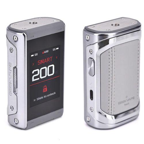 Geekvape T200 Mod 200w FRONT AND BACK NYKecigs The Gourmet Vapor Shop