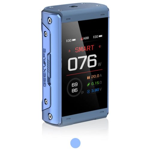 Geekvape T200 Mod AZURE BLUE 200w NYKecigs The Gourmet Vapor Shop