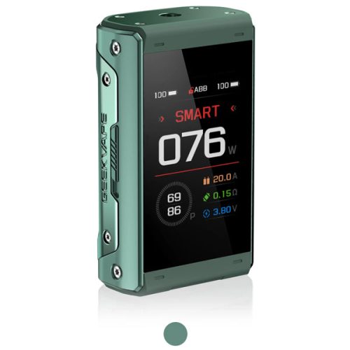 Geekvape T200 Mod BLACKISH GREEN 200w NYKecigs The Gourmet Vapor Shop