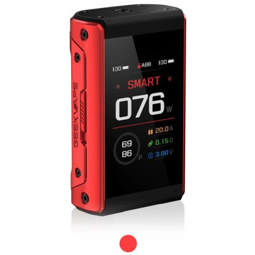 Geekvape T200 Mod CLARET RED 200w NYKecigs The Gourmet Vapor Shop