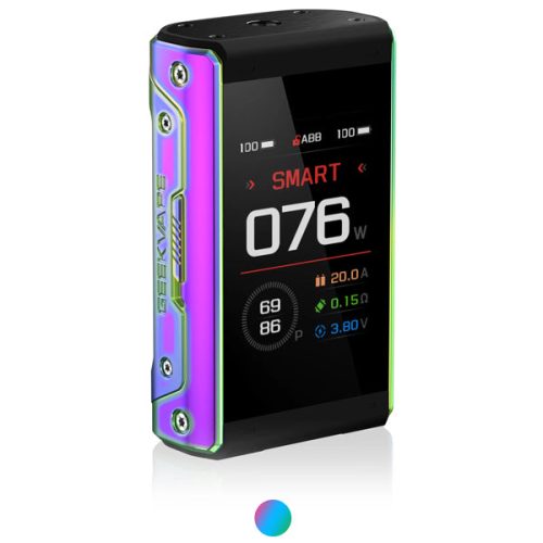 Geekvape T200 Mod RAINBOW 200w NYKecigs The Gourmet Vapor Shop