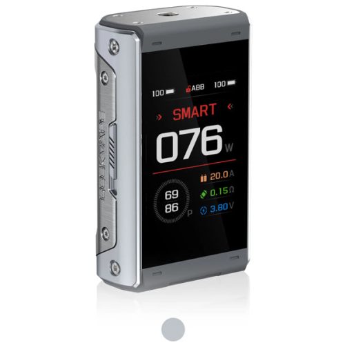 Geekvape T200 Mod SILVER 200w NYKecigs The Gourmet Vapor Shop