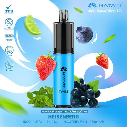 Hayati Twist 5000 Heisenberg Disposable NYKecigs 1 1