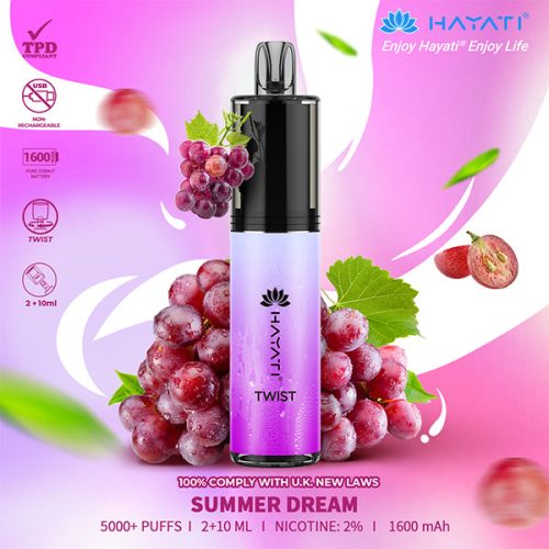 Hayati Twist 5000 Summer Dream Disposable NYKecigs 1