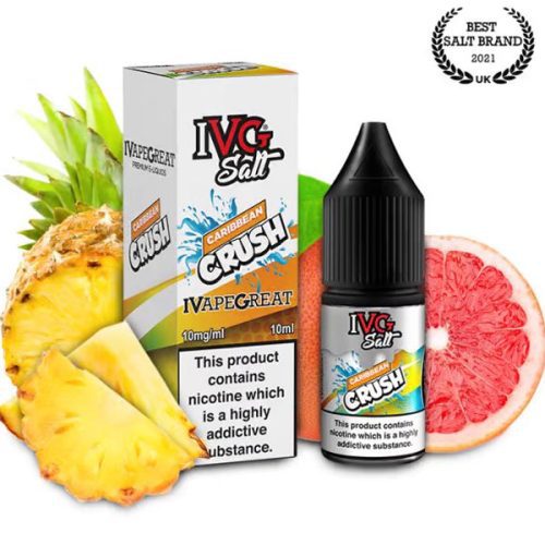 IVG Caribbean Crush Nic Salt E Liquid 10ml NYKecigs The Gourmet Vapor Shop