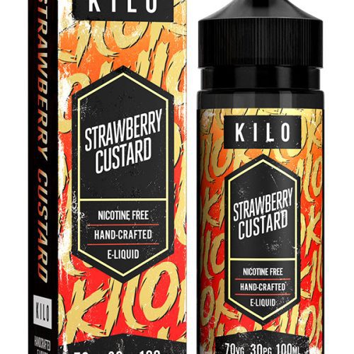 Kilo Strawberry Custard The Rebrand E-Liquid 120ml NYKecigs.com The Gourmet Vapor Shop