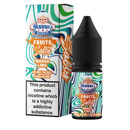 Nanna's Secrets Premium Nic Salts E-Liquid - NYKecigs