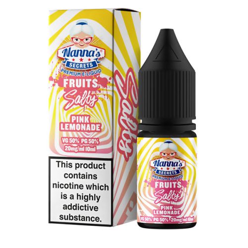 Nanna's Secrets Pink Lemonade Salt Nic - NYKecigs