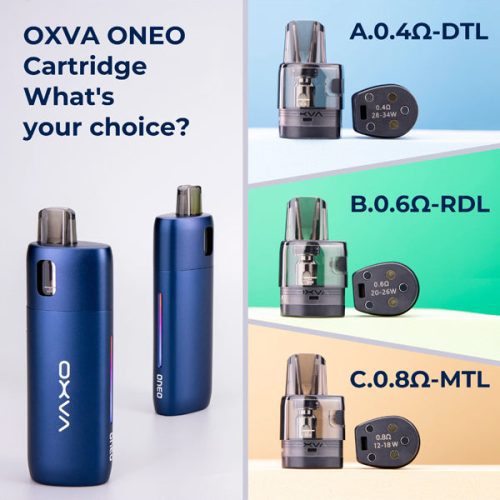 OXVA Oneo Pod Kit Pods Cartridges NYKecigs The Gourmet Vapor Shop