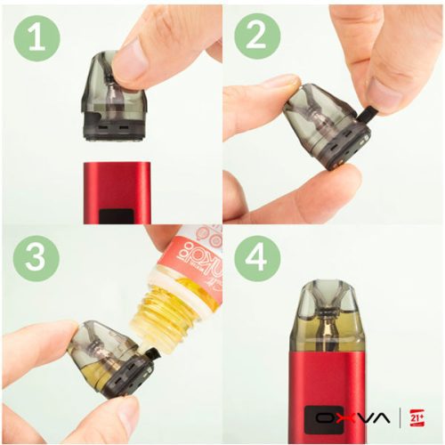 OXVA XLIM KIT Fill Pod NYKecigs The Gourmet Vapor Shop