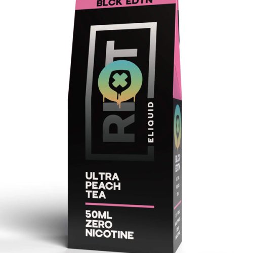 Riot Squad BLCK EDTN Ultra Peach Tree E-Liquid 60ml NYKecigs The Gourmet Vapor Shop