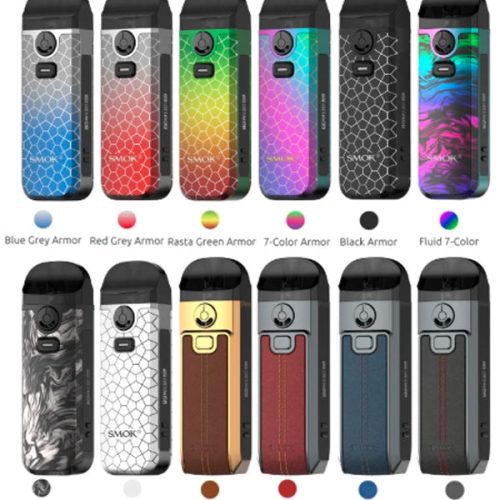 SMOK Nord 4 Pod ColorsNYKecigs The Gourmet Vapor Shop