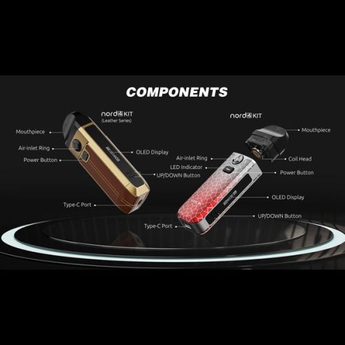 SMOK Nord 4 Pod featuresNYKecigs The Gourmet Vapor Shop