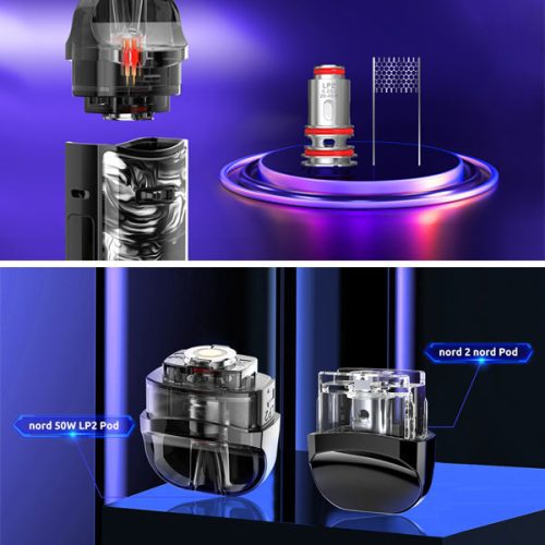 SMOK Nord 50w pods NYKecigs The Gourmet Vapor Shop NYKVape