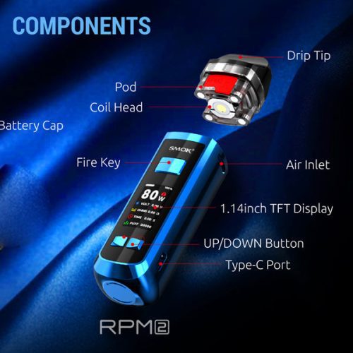 SMOK RPM 2 Components NYKecigs The Gourmet Vapor Shop