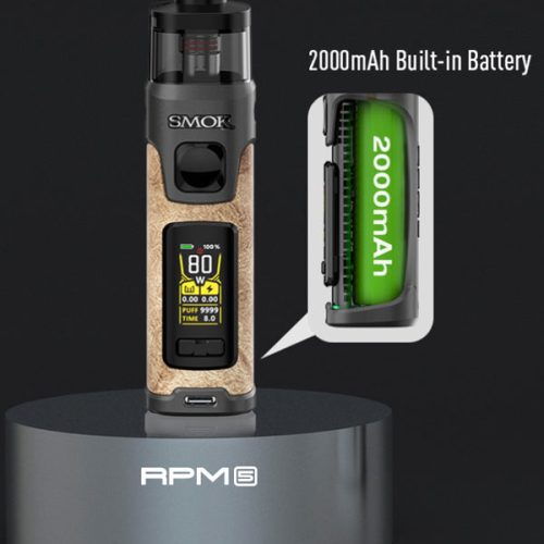 Smok RPM5 Kit Built in Battery NYKecigs The Gourmet Vapor Shop