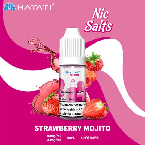 Strawberry Mojito 1 Hayati Crystal Pro Max Nic Salt NYKecigs