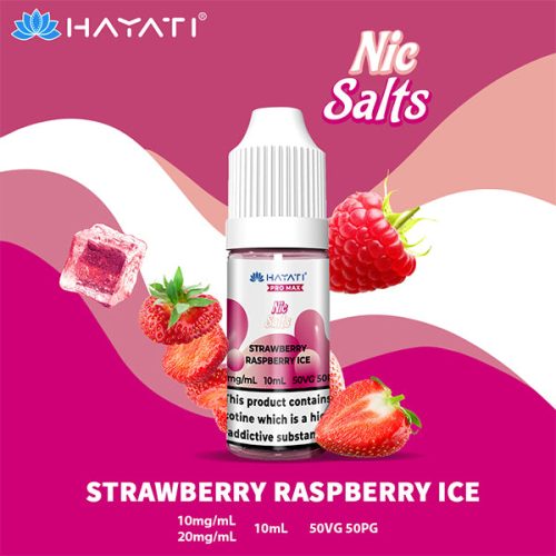 Strawberry Raspberry Ice 1 Hayati Crystal Pro Max Nic Salt NYKecigs