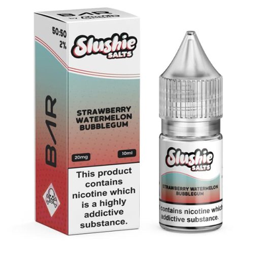 Strawberry Watermelon Bubblegum Slushie Bar Salts 10ml NYKecigs The Gourmet Vapor Shop