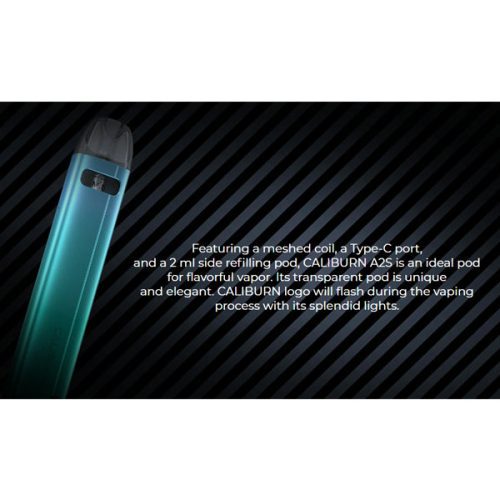 UWELL CALIBURN A2S Pod Kit Spec NYKecigs The Gourmet Vapor Shop