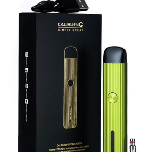 Uwell Caliburn G Pod Kit Box NYKecigs The Gourmet Vapor Shop