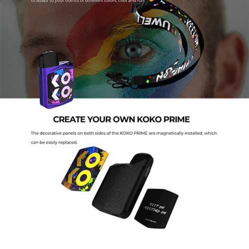 Uwell Koko Prime Features 1 Pod NYKecigs