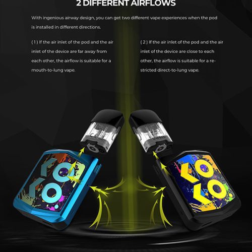 Uwell Koko Prime Features 3 Pod NYKecigs