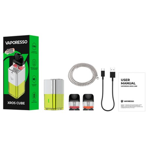 Vaporesso XCube Vape Kit Contents NYKecigs The Gourmet Vapor Shop 1