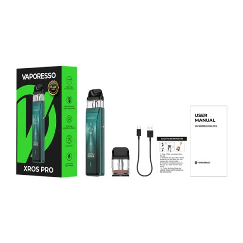 Vaporesso Xros Pro Kit contents NYkecigs The gourmet vapor shop 1