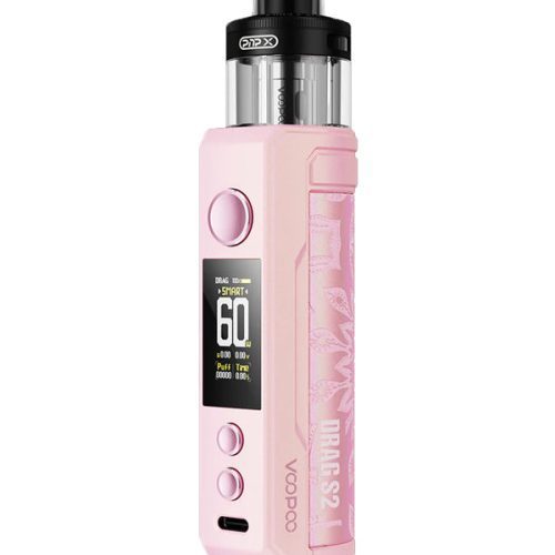 Check out the Glow Pink Voopoo Drag S2 Kit available at NYKecigs.com