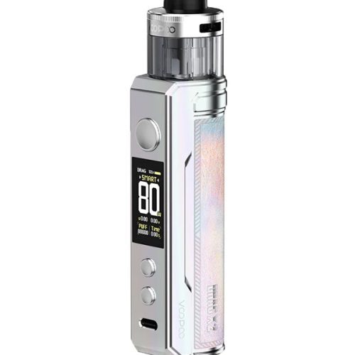 Latest Voopoo Drag X2 Colourful Silver 80w Pod Kit