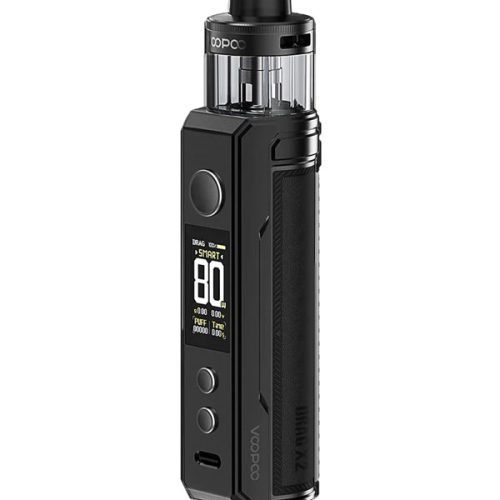 Voopoo Drag X2 Pod Mod Vape Device in Spray Black