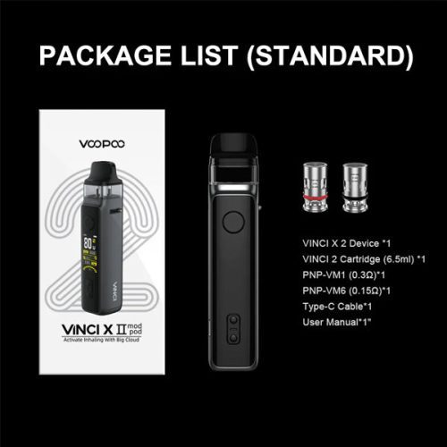 Voopoo Vinci X2 Pod Kit Package NYKecigs